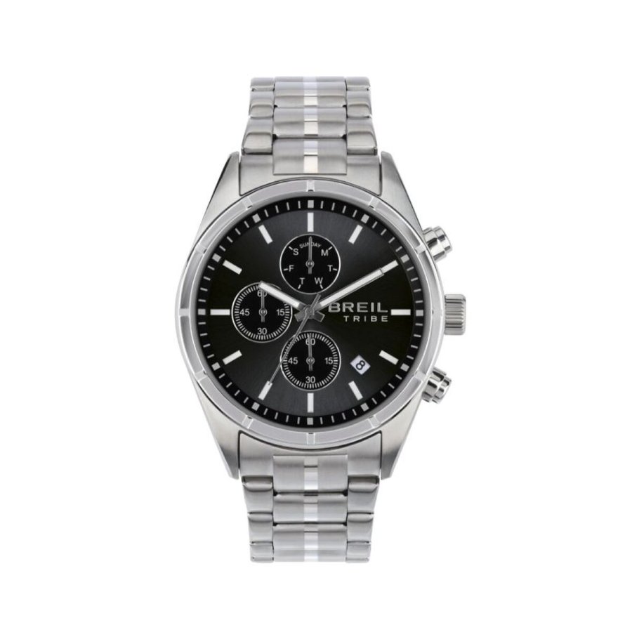 Herreur Breil EW0694 Sort Slvfarvet #1