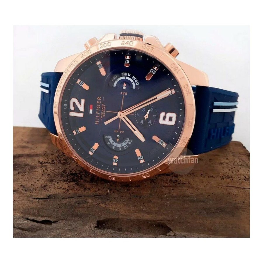 Herreur Tommy Hilfiger DECKER Sort (� 46 mm) #5