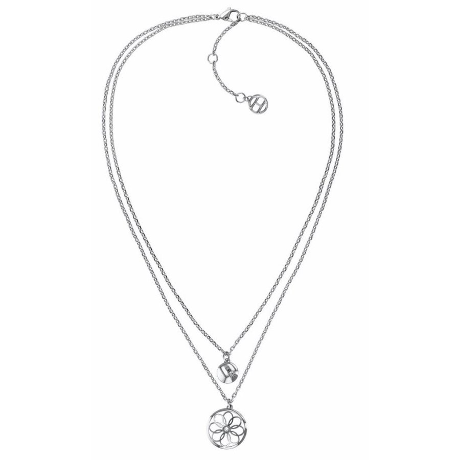 Vedhng til kvinder Tommy Hilfiger 2780067 Slvfarvet #1