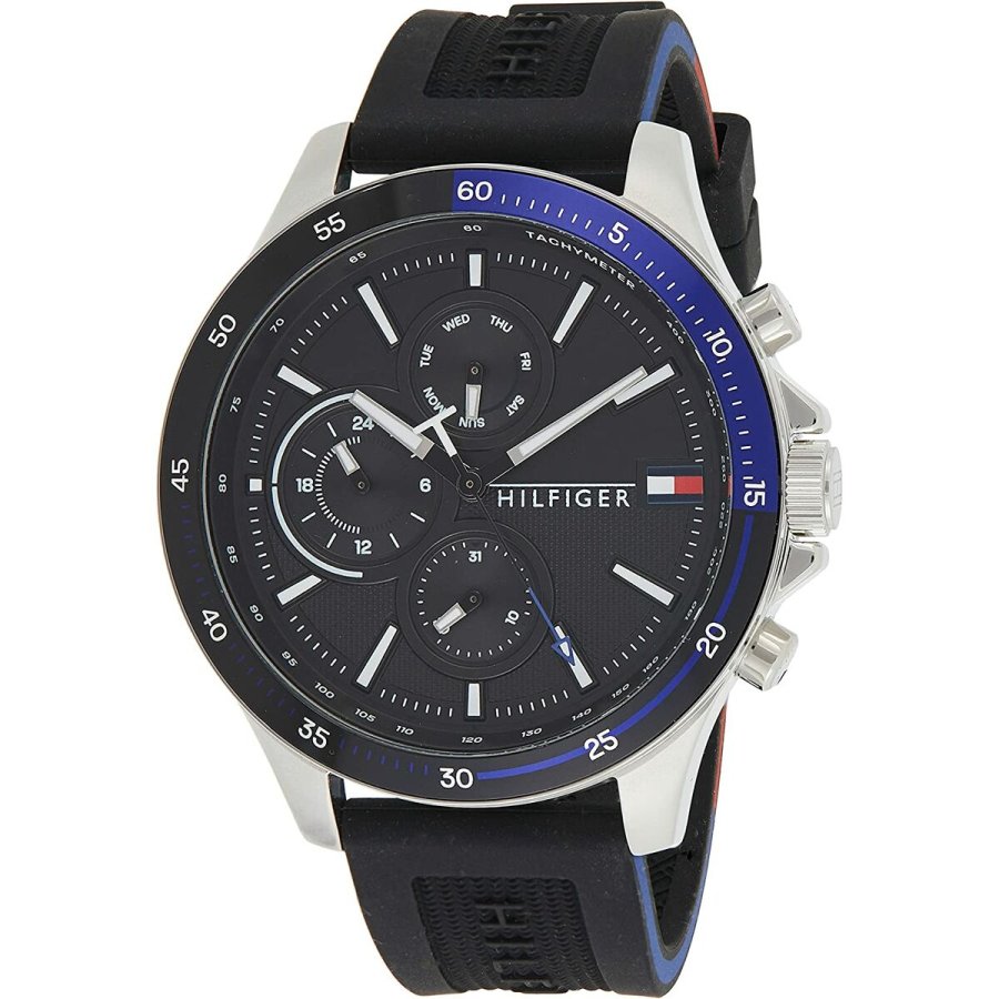 Herreur Tommy Hilfiger BANK Sort (� 46 mm) #1