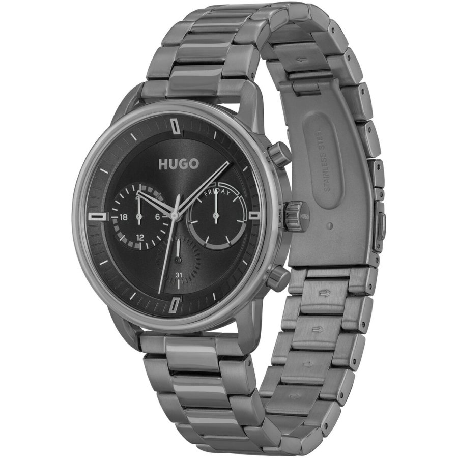 Unisex ur Hugo Boss 1530234 Mrkegr ( 44 mm) #2