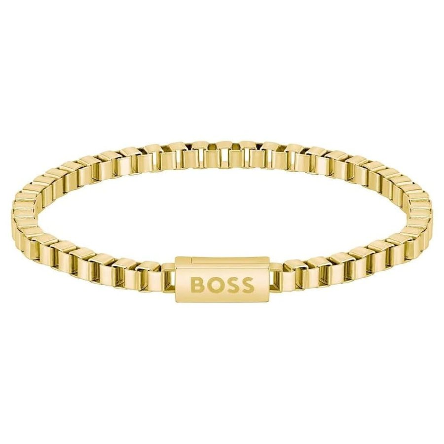 Armbnd til mnd Hugo Boss BOSS 1580289 Rustfrit stl 19 cm #1