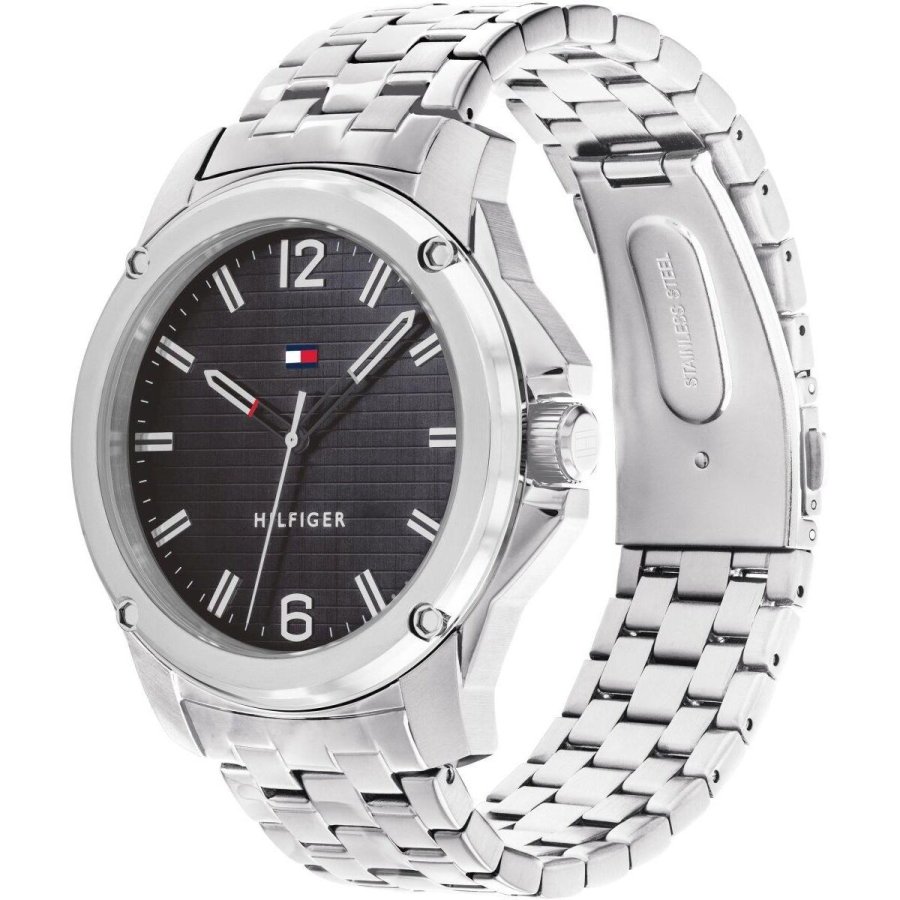 Armb�nd til m�nd Tommy Hilfiger S�lvfarvet (� 44 mm) #2