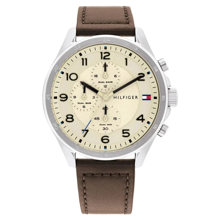 Herreur Tommy Hilfiger S�lvfarvet (� 45 mm) #1