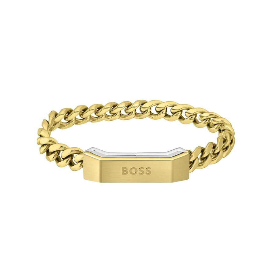 Armbnd til mnd Hugo Boss 1580318M Rustfrit stl 19 cm #2