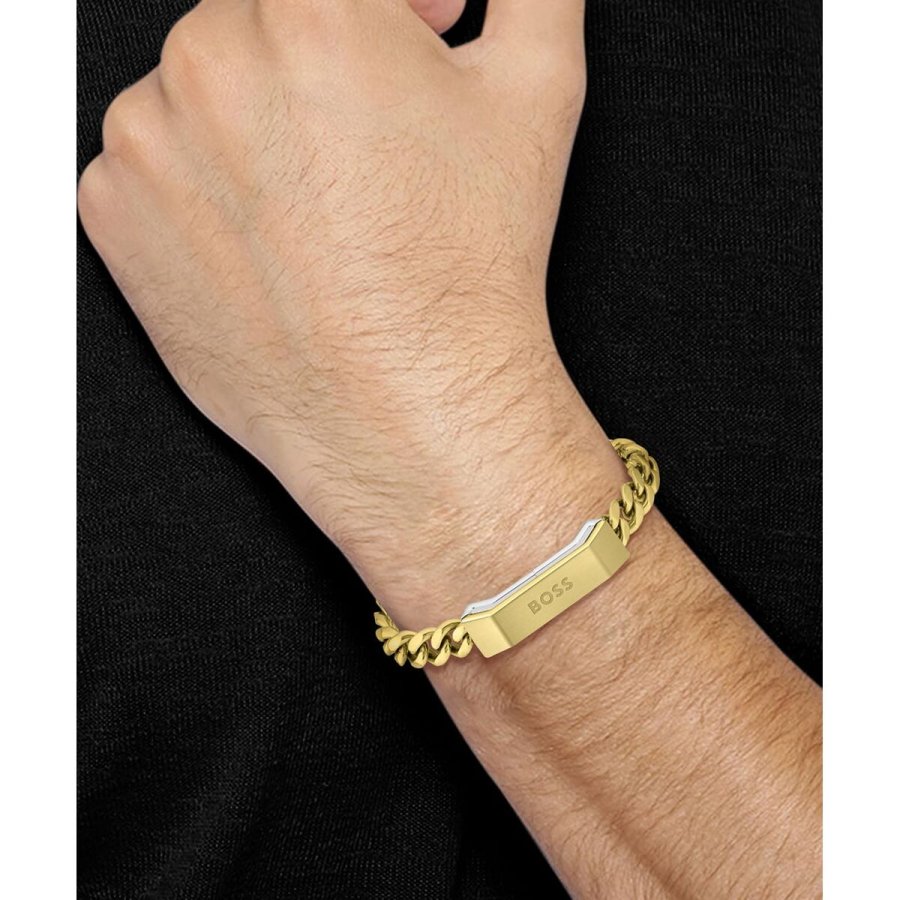 Armbnd til mnd Hugo Boss 1580318M Rustfrit stl 19 cm #3