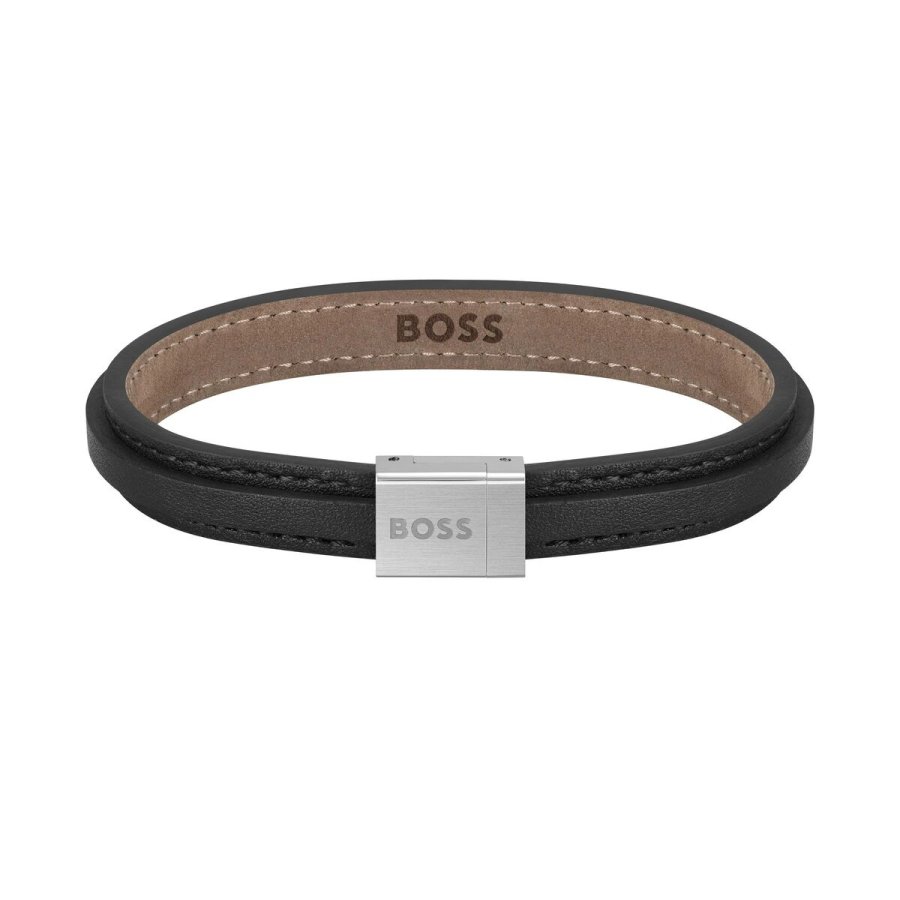 Armb�nd til m�nd Hugo Boss 1580328M L�der 25 cm #1
