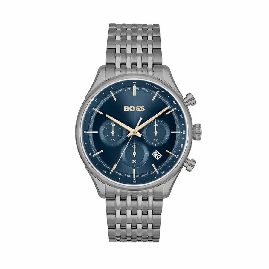 Unisex ur Hugo Boss 1514083 Marinebl Mrkegr ( 45 mm) #1