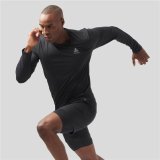 Kortrmet T-shirt til Mnd Odlo Crew Neck L/S #3