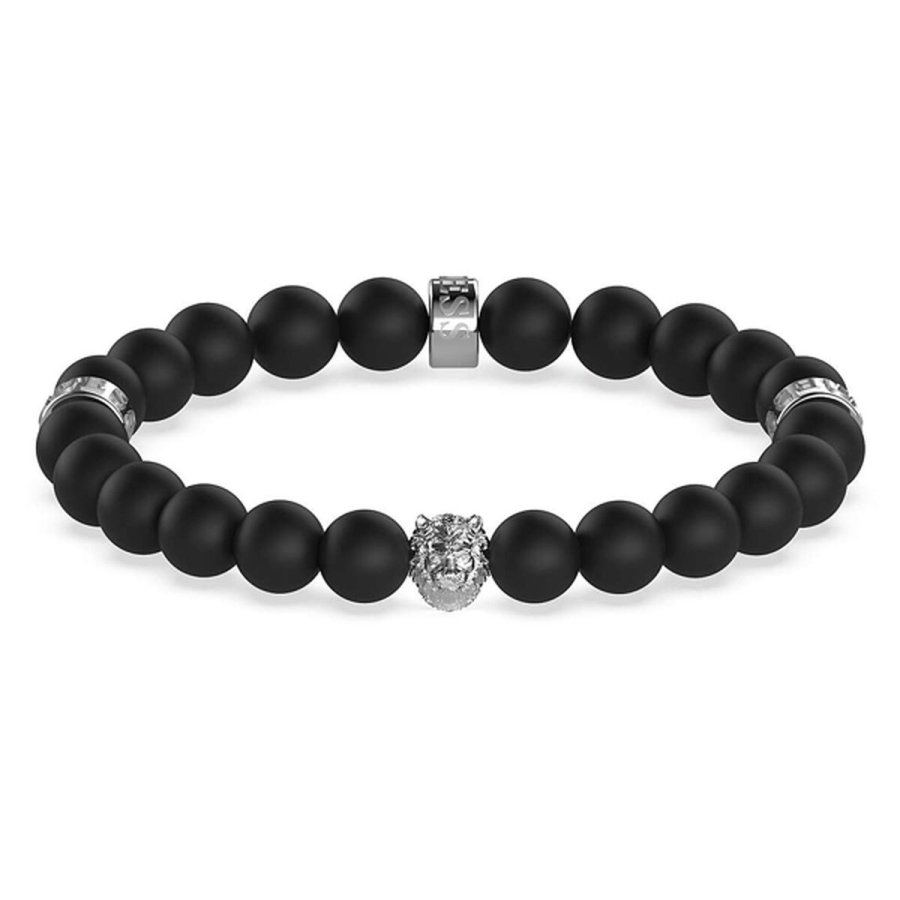 Armbnd til kvinder Guess JUMB01303JWSTT-U Sort #3