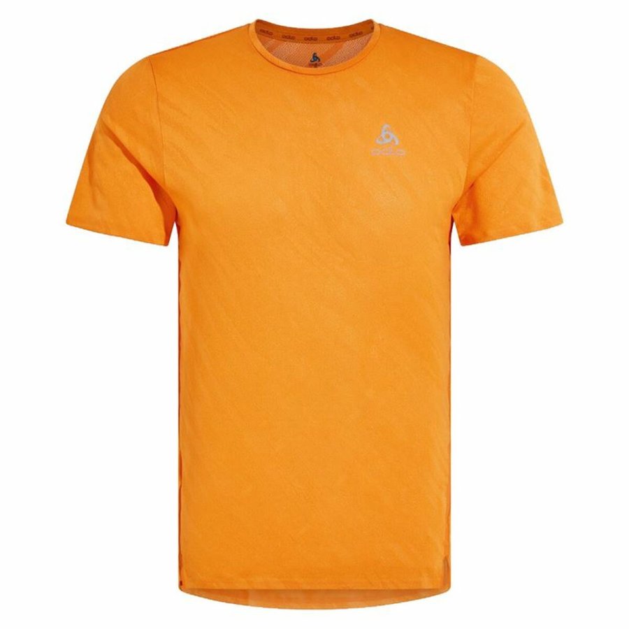 Unisex Kort�rmet T-shirt Odlo Zeroweight Enginee Orange #1