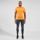 Unisex Kort�rmet T-shirt Odlo Zeroweight Enginee Orange #4