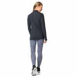 Unisex Langrmet T-shirt Odlo 1/2 Zip Zeroweight Sort #4