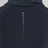 Unisex Langrmet T-shirt Odlo 1/2 Zip Zeroweight Sort #2