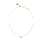 Halsk�de til kvinder Guess JUBN04136JWYGWHT-U Gylden #1