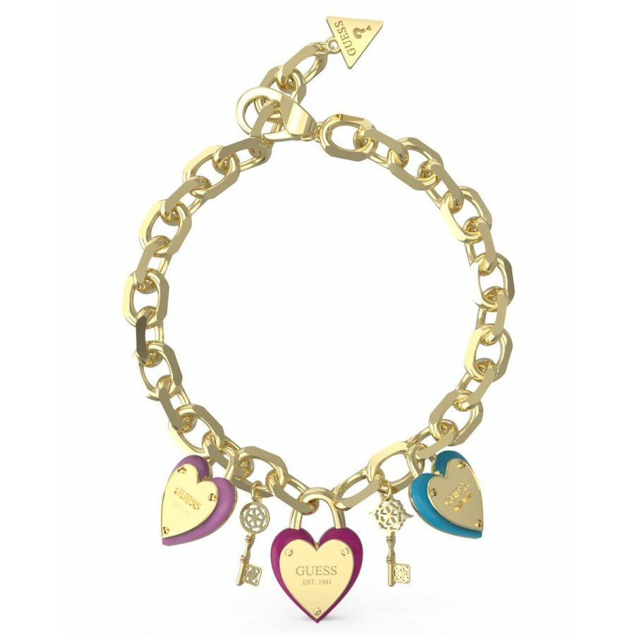 Armbnd til kvinder Guess JUBB04202JWYGMCS 22 cm #2