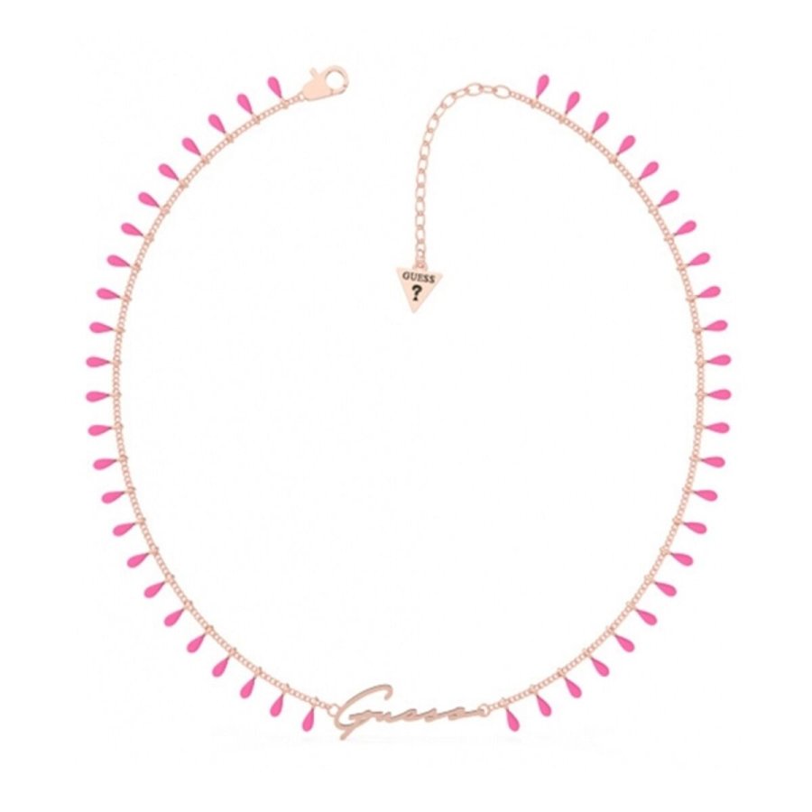 Halskde til kvinder Guess UBN70090 Pink #1