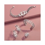 Armb�nd til kvinder Guess UBB70023-S Gylden #3