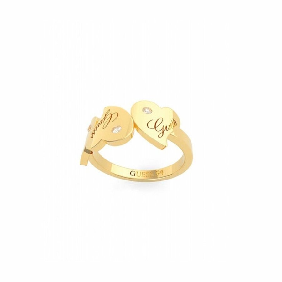 Ring til kvinder Guess UBR79013-54 14 Gylden #1