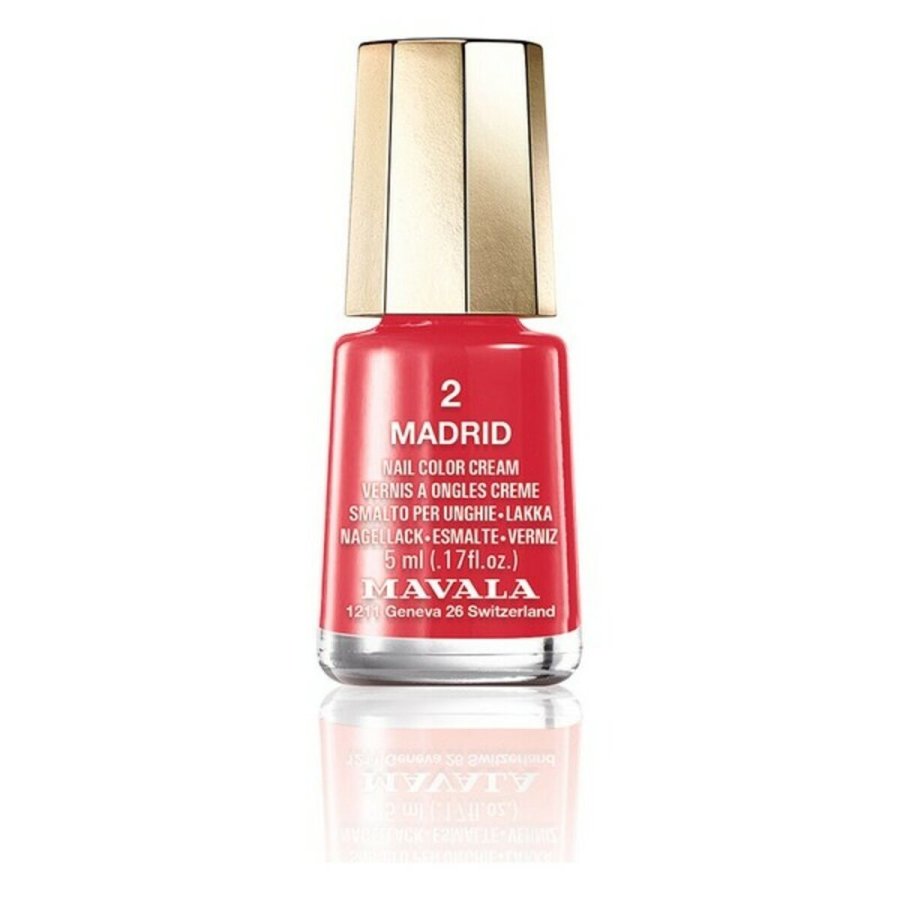 Neglelak Nail Color Cream Mavala 02-madrid (5 ml) #1