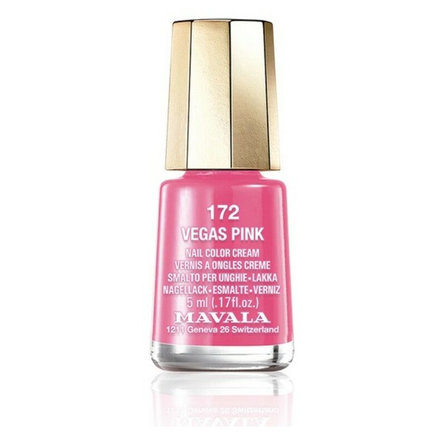 Neglelak Nail Color Cream Mavala 172-vegas pink (5 ml) #1