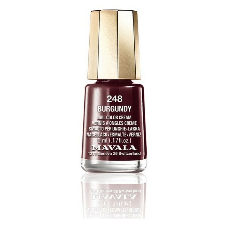 Neglelak Nail Color Cream Mavala 248-burgundy (5 ml) #1