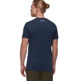 Kort�rmet T-shirt til M�nd Mammut Core M�rkebl� #3