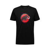 Kort�rmet T-shirt til M�nd Mammut Core Sort #1