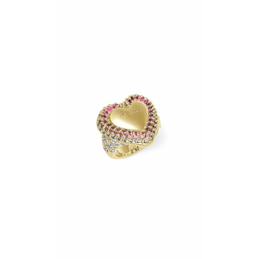 Ring til kvinder Guess JUBR05019JWYG52 12 Gylden #1