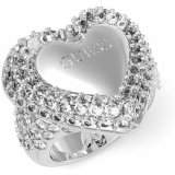 Ring til kvinder Guess JUBR05019JWRH52 Slvfarvet #1