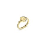 Ring til kvinder Guess JUBR05042JWYG52 12 Gylden #1