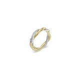 Ring til kvinder Guess JUBR05068JWYGRH56 16 Gylden #1