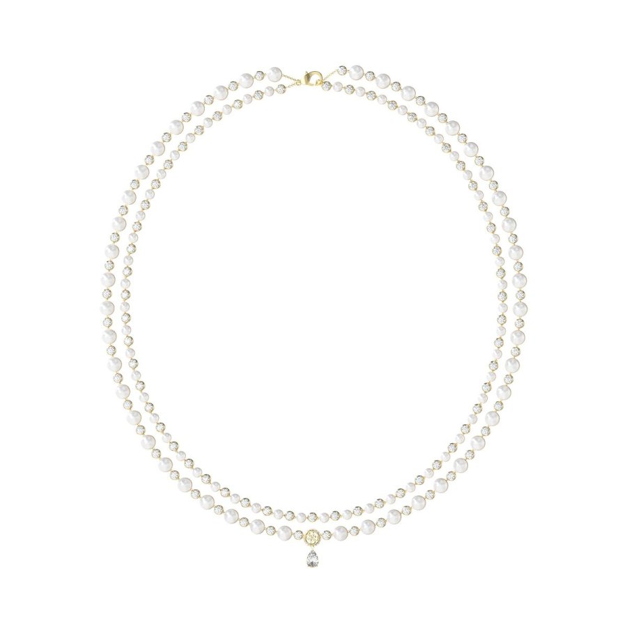 Halsk�de til kvinder Guess JUBN05576JWYGT-U Hvid #1