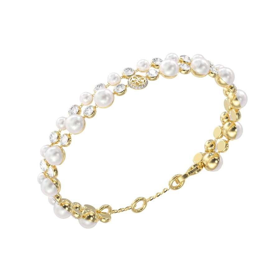 Armb�nd til kvinder Guess JUBB05577JWYGS Hvid #1