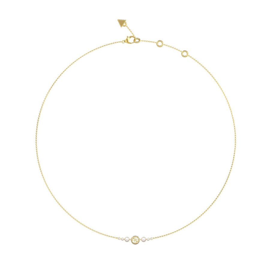 Halsk�de til kvinder Guess JUBN05519JWYGT-U Gylden #1