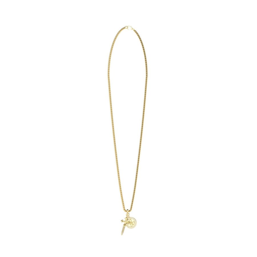 Halskde til mnd Guess JUMN05075JWYGT-U Gylden #1