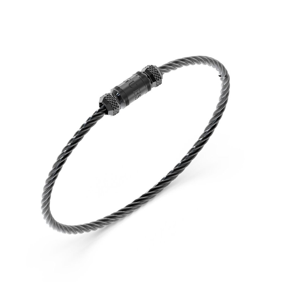 Armb�nd til m�nd Guess JUMB05096JWBKS Sort #1