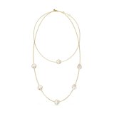 Halsk�de til kvinder Guess JUBN05581JWYGT-U Gylden #1