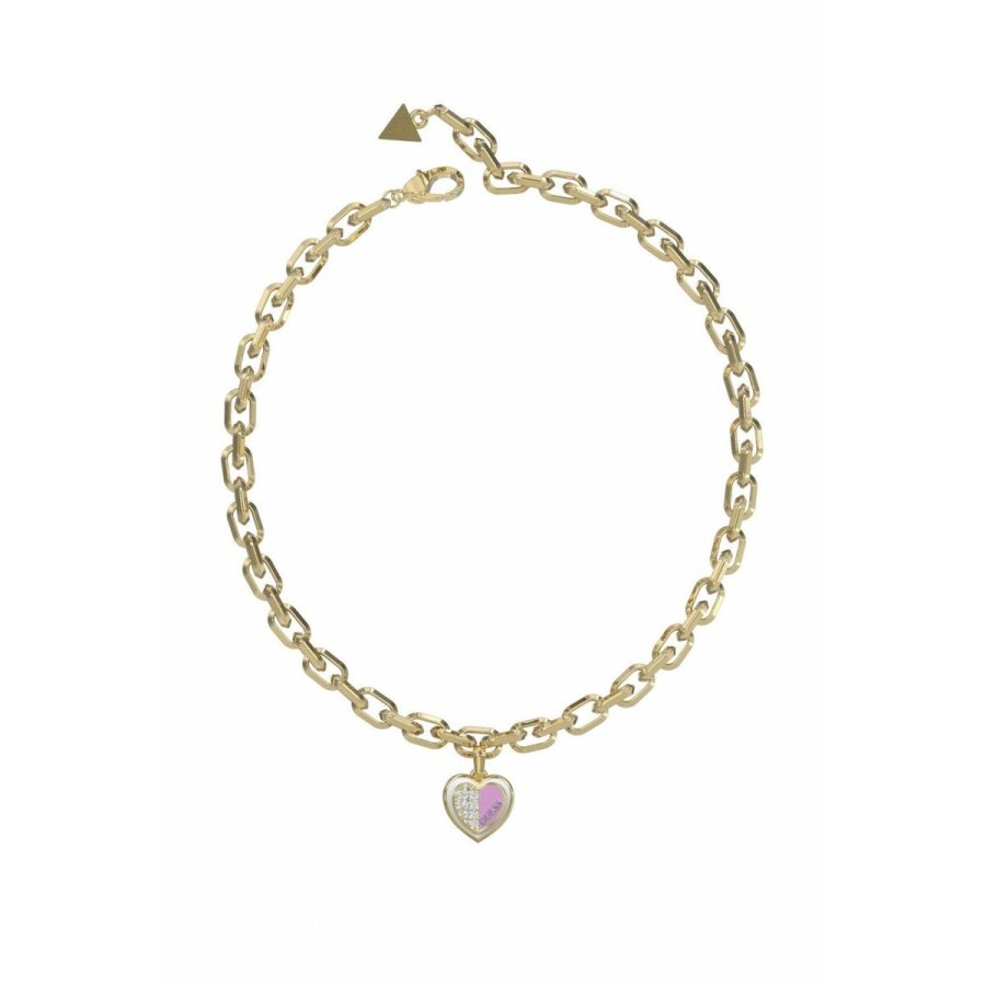 Halsk�de til kvinder Guess JUBN03033JWYGLCT-U 42 cm #2