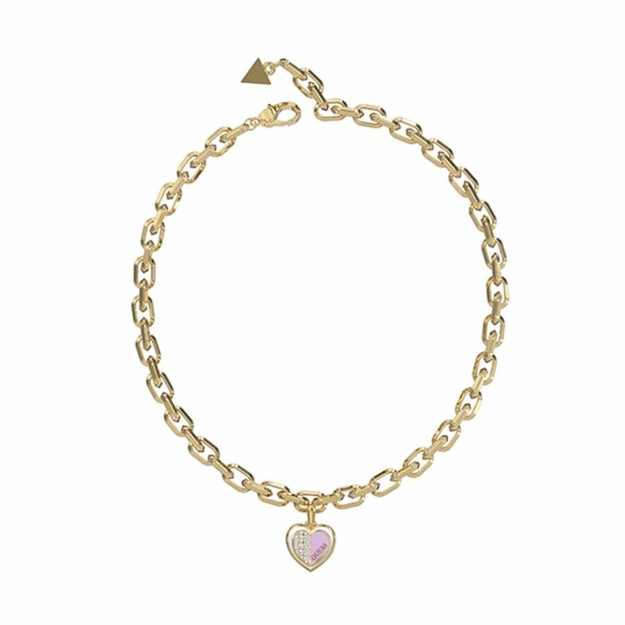 Halsk�de til kvinder Guess JUBN03033JWYGLCT-U 42 cm #1