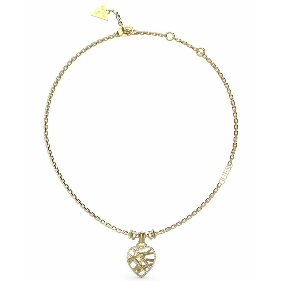 Halsk�de til kvinder Guess JUBN03099JWYGT-U 45 cm #2