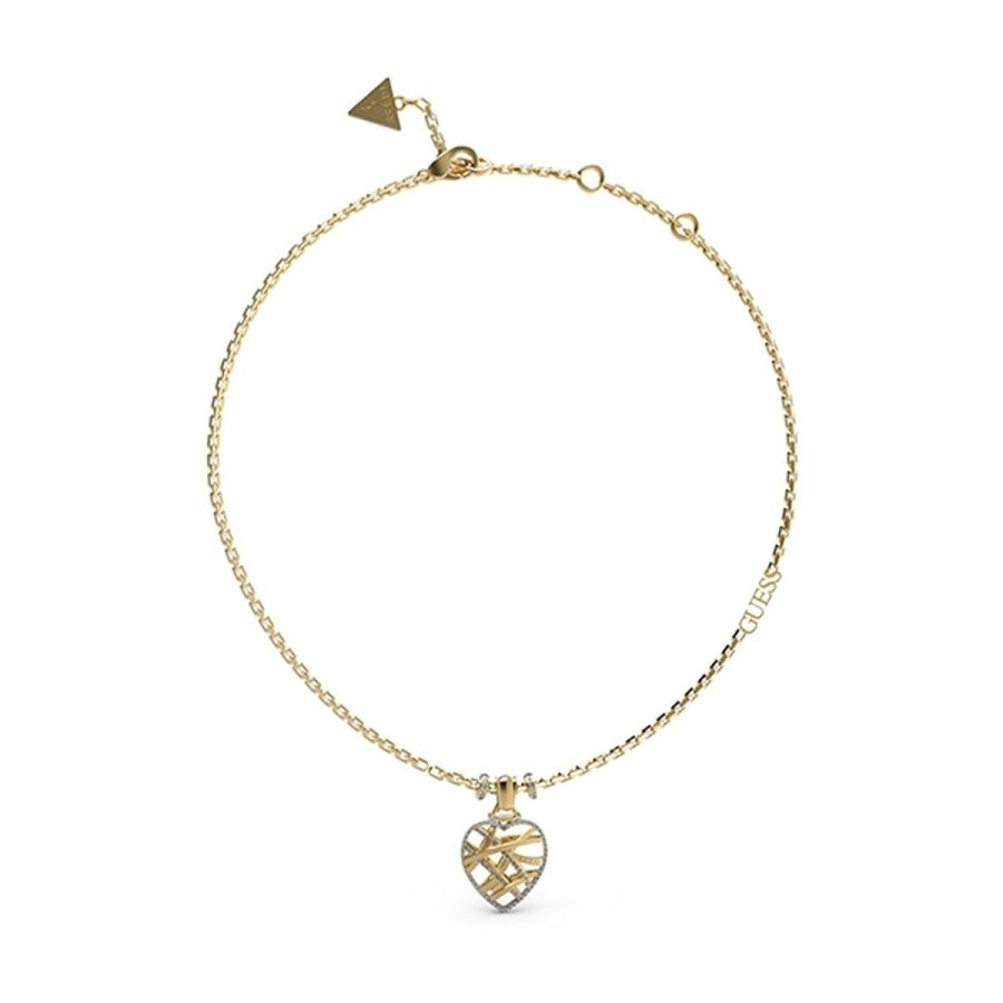 Halsk�de til kvinder Guess JUBN03099JWYGT-U 45 cm #1