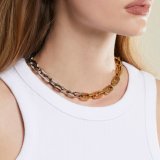 Armbnd til kvinder Guess JUBS03217JWRHYGT-U 45 cm Gylden Slvfarvet #2