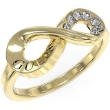 Ring til kvinder Guess JUBR03263JWYG54 (14) #1