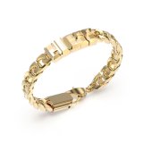 Armb�nd til m�nd Guess JUXB03205JWYGBKS Metal Gylden #1