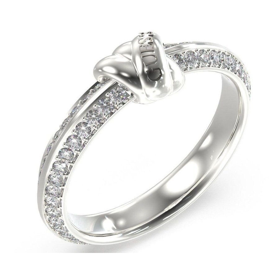 Ring til kvinder Guess JUBR04057JWRH56 Slvfarvet 16 #1