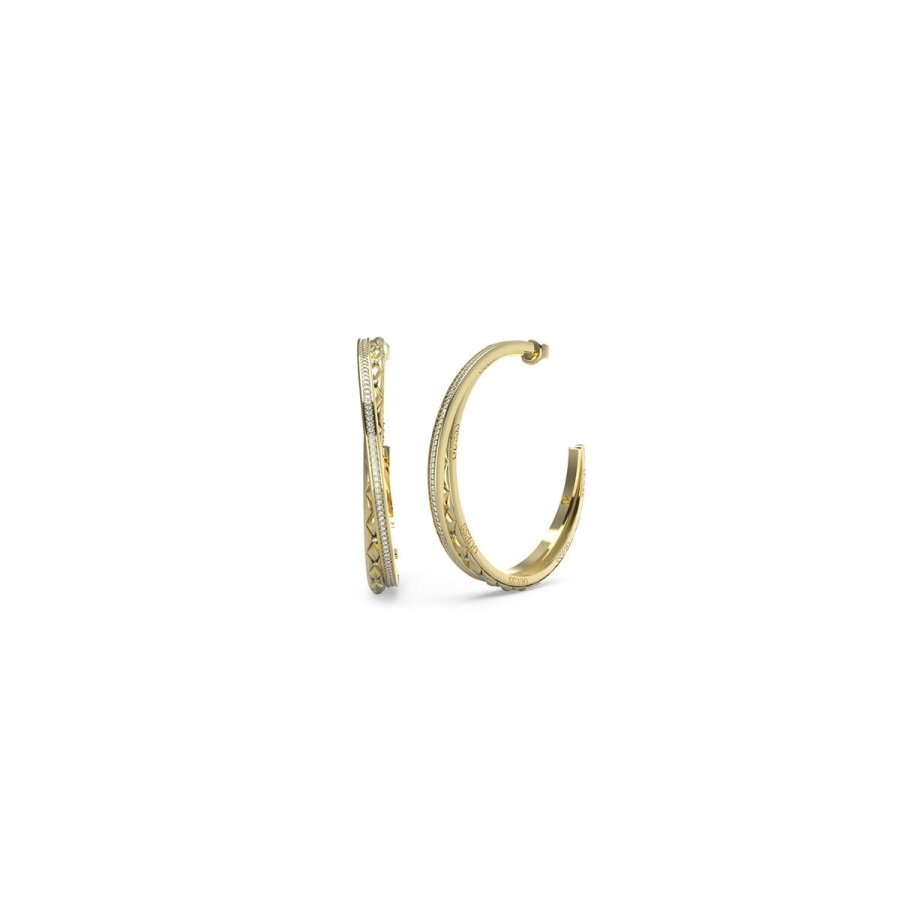 reringe til kvinder Guess JUBE04585JWYGT-U Gylden #1