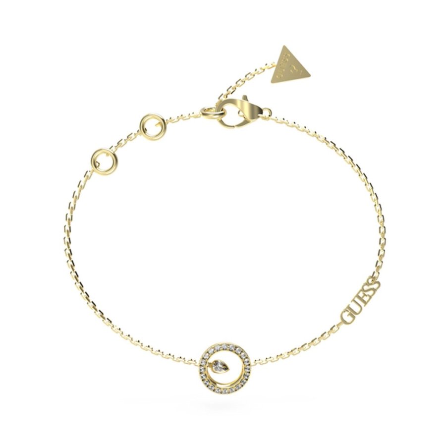 Armbnd til kvinder Guess JUBB04656JWYGS Gylden #1