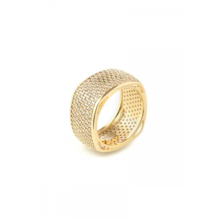 Ring til kvinder Guess JUBR04674JWYG54 14 Gylden #1