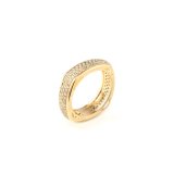 Ring til kvinder Guess JUBR04675JWYG54 14 Gylden #1
